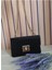 Gece Çantası, Portföy Çanta, Clutch Çanta, Saten Görünümlü Zincirli Omuz Çantası 3