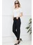 Kadın Boyfriend Kot Pantolon Siyah ZN5050 2