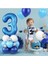 Mavi Tema Rakam Balon Karşılama Seti Yaş Balonlu Sütun Seti (Kolay Kurulum Videolu Yapım Anlatımlı) 4