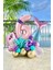 Deniz Kızı Balon Buketi Pembe Rakam Balon 1