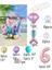 Deniz Kızı Balon Buketi Pembe Rakam Balon 2