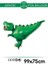 Dinozor Temalı Balon Set Siyah 1 Yaş Rakamlı Balon Dinozor Jurassic Park Teması 4