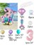 Deniz Kızı Balon Buketi Pembe Rakam Balon 2