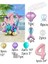 Deniz Kızı Balon Buketi Pembe Rakam Balon 2