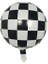 Beyaz Şeritli Siyah Rakam Balonlu Yarış Arabası Balon Seti, Racing Balon Tema F1 Arabalar 4