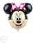 Siyah Rakam Balonlu Mini Fare Balon Set Minnie Mouse Balon Set 3