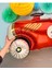 Vintage Race Car Siyah Yaş Rakam Balonlu Set Yarış Arabası Doğum Günü Kırmızı 10'lu Balon Set 4