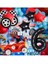 Vintage Race Car Siyah Yaş Rakam Balonlu Set Yarış Arabası Doğum Günü Kırmızı 10'lu Balon Set 4