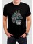 Gamers Baskılı Siyah Tişört C863 1