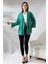 Bürümcük Kumaş Kimono Hırka 21062 Yeşil 1