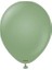Kalisan Retro Okaliptus 5 Inç Küçük Boy 10 Adet Retro Pastel Mat Balon 2