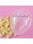 Rose Gold Konfetili Şeffaf Balon 10 Adet 30 cm Pullu Balon Balon Pulu Şeffaf Balon 3