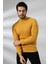 Yarım Balıkçı Kaşkorse Sweatshirt 20362 Hardal 2