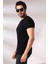 Regular Fit Erkek T- Shirt 19952 Siyah 3