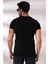 Regular Fit Erkek T- Shirt 19952 Siyah 4