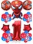 Spiderman Tema Rakamlı Balon Seti Örümcek Adam Temalı Balon Seti 1