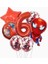 Örümcek Adam Balon Seti Rakam Balon Pullu Şeffaf Balon Spiderman Balon 1