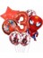 Örümcek Adam Balon Seti Rakam Balon Pullu Şeffaf Balon Spiderman Balon 1