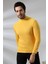 Yarım Balıkçı Kaşkorse Sweatshirt 20362 Sarı 3