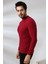 Yarım Balıkçı Kaşkorse Sweatshirt 20362 Bordo 2