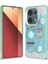 Xiaomi Redmi Note 13 Pro 4g Uyumlu Htt Kılıf Parlayan Simli Kabartma Figürlü Zore Cevze Kapak-Yeşil 1