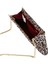 Kadın Leopar Desen Tek Gözlü Astarlı Ayarlanabilir Askılı Baskılı Küçük El Çantası Clutch Portföy 2