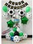 Futbol Temalı Balon Seti Happy Birthday Banner Futbol Topu Rakam Balon Seçenekli 1-9 Yaş 1