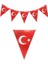 23 Nisan Kutlu Olsun Çocuk Bayramı Milli Bayram Flama Ipli Bayrak Süs 1