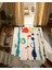 Çok Renkli Soyut Boya Sıçratma Desenli Kreatif Modern Dekoratif Halı 3363 3