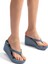 High Fashion Thong Kadın Parmak Arası Terlik Mavi 35/40 6