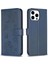 IPhone 13 Için Flip Case Pro Max Yonca Çiçek Pu Deri Cüzdan Kart Yuvaları (Yurt Dışından) 1