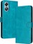 Kart Yuvası Kickstand Pu Saf Toka ile Oppo A17/A17K Için Flip Case (Yurt Dışından) 1