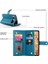 Google Pixel 8 Kickstand Bilek Kayışı Cüzdan Bölmesi Kartı Için Flip Case (Yurt Dışından) 4