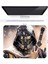 40X30CM Gaming Oyuncu Mousepad Kaymaz Kauçuk Taban Dikişli Kenar Samuray Robot MP034030 2