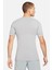 Dri-Fit Yoga Kısa Kollu Erkek Üstü Gri 2