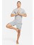 Dri-Fit Yoga Kısa Kollu Erkek Üstü Gri 3