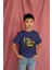 Erkek Çocuk %100 Pamuk Premium Iş Makinesi Baskılı Kısa Kol T-Shirt 3