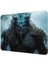 40X30CM Gaming Oyuncu Mousepad Kaymaz Kauçuk Taban Dikişli Kenar Ice Giant MP094030 4