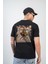 Kingbrich Life Is In The Baskılı Slim Fit Kalıp Erkek Tshirt 1