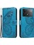 Xiaomi Redmi K70 5g Kılıf Cüzdan Standı Flip Deri Telefon Kapağı-Mavi (Yurt Dışından) 1