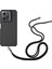 Xiaomi Redmi Için Not 12 4g Kılıf Isı Dağılımı Lens Çerçevesi Kickstand Tpu Telefon Kapağı ile Kordon-Siyah (Yurt Dışından) 1