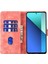Xiaomi Redmi Note 13 4g Kılıf Love Heart Kedi Deri Cüzdan Telefon Kapağı-Pembe (Yurt Dışından) 2