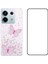 Wanlonfeng Aw Serisi Xiaomi Poco X6 5g Kılıf Ekran Filmi Tpu Telefon Kapak Pvc Epoksi-Pembe (Yurt Dışından) 1