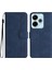 YX0030 Xiaomi Redmi 13 5g/13 4g Kılıf Gülümseme Baskılı Cüzdan Pu Deri Kapak Çevirin-Safir (Yurt Dışından) 1