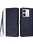 Yb Baskı Serisi-9 Xiaomi Redmi Not 13 5g Deri Kılıf Rfıd Engelleme Cüzdan-Safir (Yurt Dışından) 1