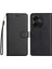 Deri Serisi Xiaomi Redmi 13 5g/13 4g Kılıf Pu Deri Cüzdan Standı Görünüm Telefon Kapağı-Siyah (Yurt Dışından) 1