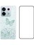 Wanlonfeng Aw Serisi Xiaomi Poco X6 5g Kılıf Ekran Filmi Tpu Telefon Kapak Pvc Epoksi-Yeşil (Yurt Dışından) 1