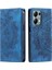 Xiaomi 14T Telefon Kılıfı Baskılı Deri Kapak Manyetik Otomatik Kapanış-Mavi Için (Yurt Dışından) 1