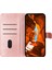 Xiaomi Redmi Için 13C 4g Telefon Kılıfı Çiçek Baskı Standı Deri Kapak-Gül Altın (Yurt Dışından) 2
