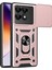 Xiaomi Poco F6 Pro 5g Kılıf Pc + Tpu Kickstand Telefon Kabuğu, Slayt Kamera Kapaklı-Gül Altın (Yurt Dışından) 1